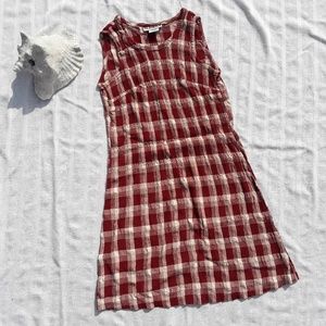 Vintage Sunbelt plaid sundress